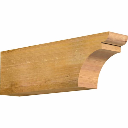 Ekena Millwork Yorktown Rough Sawn Rafter Tail, Western Red Cedar, 6"W x 10"H x 32"L RFT06X10X32YOR00RWR